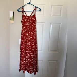Pact Clothing. Fit and Flare midi dress. Size M. Never worn.